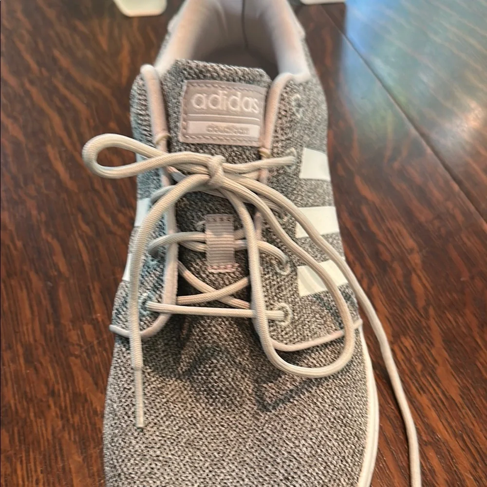 Adidas Black and White Running Shoes
